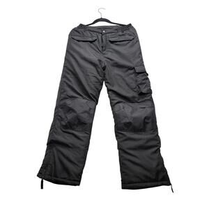 Xtreme Outfitters Womens Size 16/18 Black Insulated Cargo Snow Ski Pants